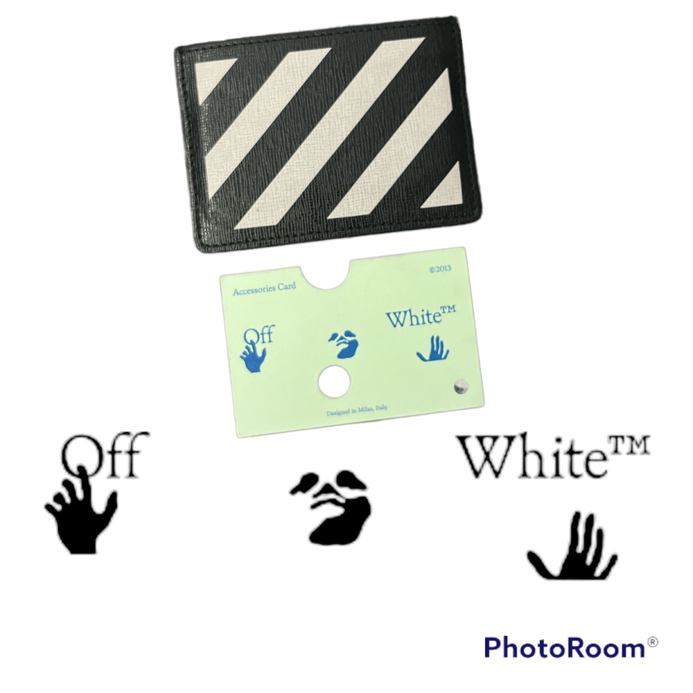 Brand new Off White card holder
